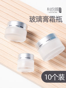 Bộ Chai Nhỏ Đựng Kem Nền Dạng Lỏng Bằng Thủy Tinh Cao Cấp Cho Du Lịch Di Động Bộ Dụng Cụ Vệ Sinh Cá Nhân Gia Đình