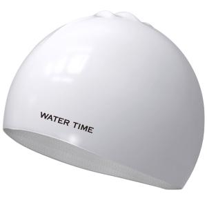 WATERTIME | Waterproof Non-irritating Swim Cap for Long Hair Large Size