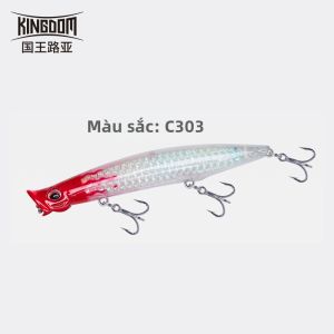 KINGDOM | Mồi Nhử Giả 3D Đuôi Lắc Kéo Xa