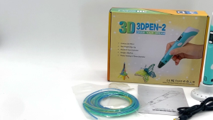 WPS Childrens 3D Printing Pen for  Making Doodles Graffiti Arts Crafts  With USB