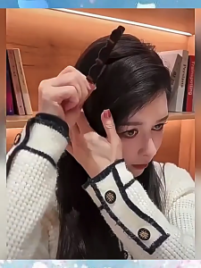 FR-C1383 Jepitan Rambut Wanita Model Kepang Ala Korea Style Jepit Rambut Poni Velvet Hair Pins