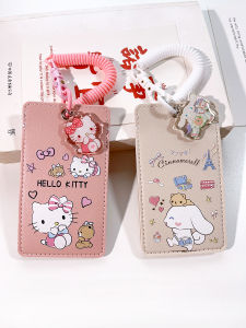 Big Ear Dog Separated Card Holder Halterneck Lanyard Work Certificate Holder Name Tag Student Meal Card Campus Cartoon Cute Female