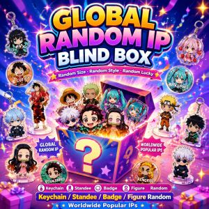 Bandai | Acrylic Keychain Layered Waste Abyss War Ghost Luther Enji Zanca Anime Merch In Stock Crossborder