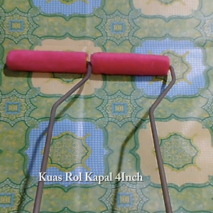 Kuas Rol Kapal 4 inc  Merk Grand Master Merah
