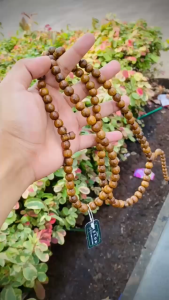 Kalung tasbih kayu galih kelor unik ukuran 8mm jumlah 99butir model terbaru harga grosir