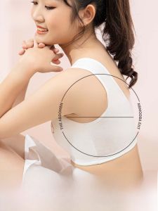 Miiow | Teenage Girls Underwear Development Period Anti-Bulge Bra Childrens Sports Class Exclusive Shockproof Vest Cat Girl Brand