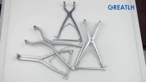 1pcs Stainless Steel Kirschner Forceps Distractor Bone Traction Needle Closure Stainless Steel Veterinary Orthopedic Instrument