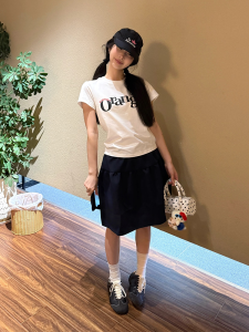 Áo Thun Nữ Tay Ngắn in Chữ Ngọt Ngào Cay Nồng Mùa Hè Mới Ôm Vừa Vặn Thon Gọn Ngắn INS Áo Thun Cotton Phong Cách Ngọt Ngào Cay Nồng