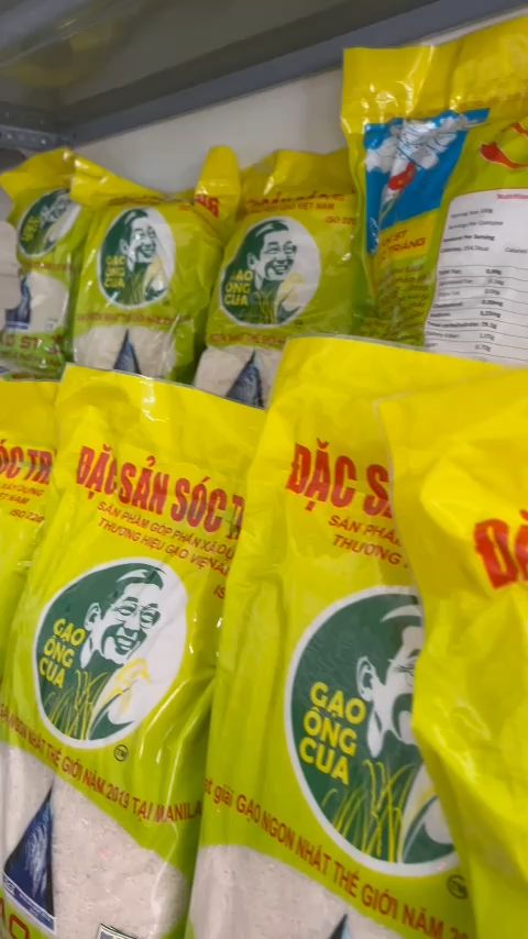 Gạo ST25 Chính hiệu Hồ Quang Cua (NSX MỚI NHẤT) Gạo ngon nhất thế giới (túi 5kg)