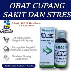 Obat Hijau Cupang Titanium Untuk Pengobatan Dan Perawatan