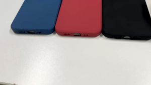 【SG Ready Stock】Original Liquid Silicone Phone Casing for iPhone 15/14/13/12/ Pro/Plus/Pro Max Matte With Camera Lens Protection Supports Wireless Charging