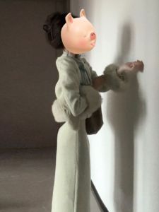 CHANGTONG | Elegant Noble Lady Chinese Style Wool Coat and Long Skirt Set
