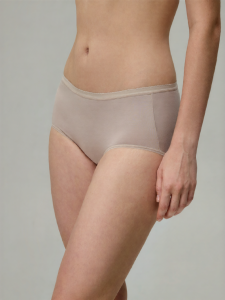 DOMIAMIA | Breathable Antibacterial Flattering Womens Briefs Medium Waist Bamboo Cotton Blend