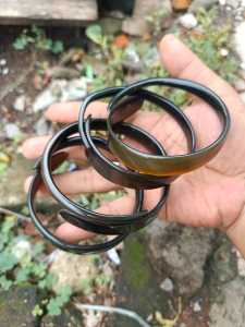 kerajinan gelang tanduk kerbau asli