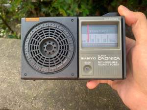 Radio Sanyo RP-1700 Super Cadnica – Hàng Nhật Bản nguồn điện 100V hàng sưu tầm