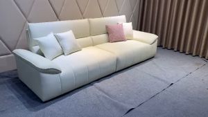 Sofa văng da 3 chỗ cao cấp bọc da cao cấp phong cách bắc âu trẻ trung hiện đại