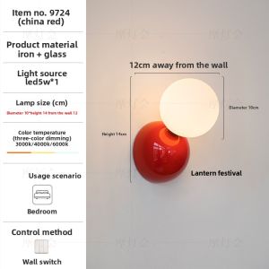 FANCY LAMP CLUB | Creative Childrens Bedside Wall Lamp