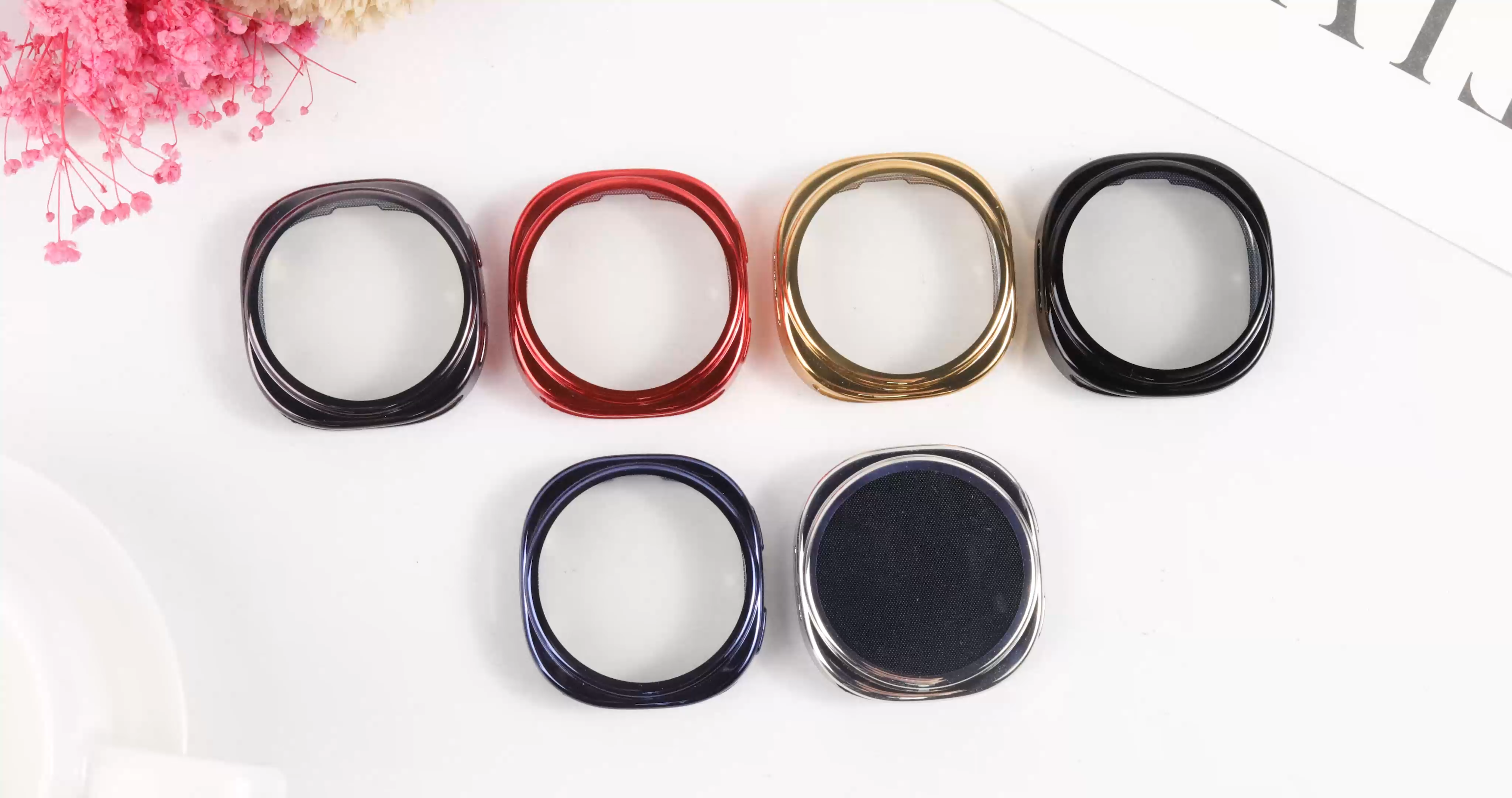 CRESTED Full Coverage Soft TPU Protective Case with Screen Protector for Samsung Galaxy Watch 9/8 40mm 44mm Shockproof All-Around Bumper Shell.