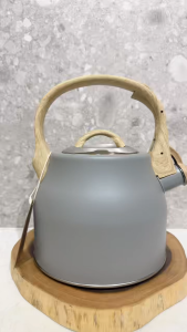 Whistle kettle stainless steel material teapot suitable for gas stove and induction cooktop household thermos