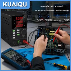 Nguồn Cấp Điện DC Điều Chỉnh Được KUAIQU 30V 10A 300W Bộ Điều Chỉnh Điện Áp Nguồn Chuyển Mạch M1/M2/M3/M4 Dùng Cho Sửa Chữa 12V/24V/60V/120V