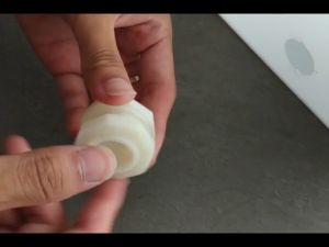 1/2/5Pcs ABS Gasket Water Tank Connector Pipe Fitting 1/2 3/4 1 Thread Outlet Joint