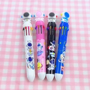 Bolpoin Lucu Pulpen Karakter Kartun Dengan 10 Warna Pena Warna Warni  BANGTAN BOYS