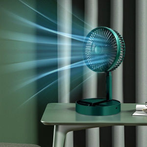 Quạt sạc pin tích điện gấp gọn