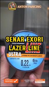 Senar Pancing Exori Lazer Line 0.20mm s/d 0.50mm 895meter