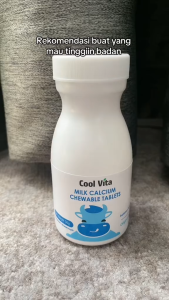 Cool-Vita Milk Calcium - CoolVita Suplemen Kalsium Peninggi Badan | Coolvita Kalsium