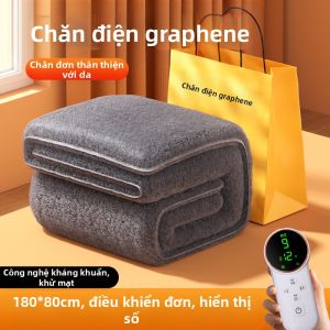 Chăn Ấm Điện Graphene Hai Chiều Điều Khiển Từ Xa NOCCLILI Chăn Ấm Điện Đơn Người Dùng Phổ Biến Chăn Ấm Điện Sử Dụng Tại Nhà Chăn Ấm Điện