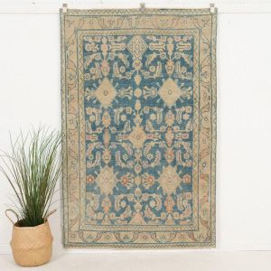 Vintage Turkish Tribal Linen Tapestry Ethnic Geometric Pattern Wall Hanging Boho Aesthetic Bedroom Living Room Home Wall Decor
