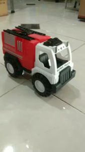 Mainan Anak Mobil Truck Pemadam Kebakaran AK 90 Kemasan Kantong | Mainan Anak Super Heavy Truck Pemadam Murah Jalan Manual Tanpa Baterai | Mainan Truck Damkar Anak Ukuran Sedang Truck Fire