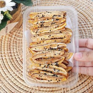 กล้วยน้ำว้าอบ 2 สหาย บ้านมาตาลดา มี 3 รสชาติ 4 ขนาดบรรจุ