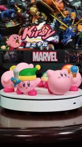 Takara Tomy | Kirby Friends Series Blind Box Figures Cute Cartoon Desktop Car Ornament Doll Cake Decoration Trendy Toys