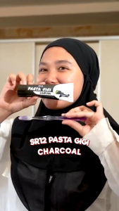SR12 ODOL CHARCOAL DAN SIWAK SIRIH PASTA GIGI PEMUTIH GIGI PENGHILANG BAU MULUT