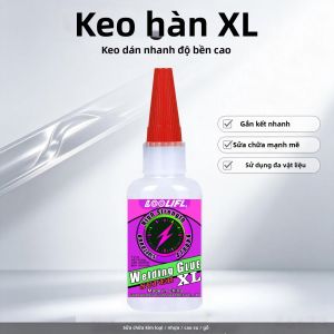 LOOLIFL | 50g Keo Hàn Cường Độ Cao Keo Đa Năng Dùng Cho Nhựa Gỗ Gốm Sứ Kim Loại Liên Kết Nhanh Tức Thì Vòi Phun Chính Xác