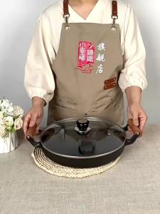 Non-stick Cast Iron Flat Pan for Home Pancake Making