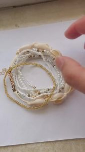 Bộ Trang Sức Mắt Cá Chân Nhiều Lớp Phong Cách Bohemian 7 Món Mặt Dây Chuyền Hình Sao Biển Làm Từ Hợp Kim Kẽm Dành Cho Nữ Thời Trang Mùa Hè Đi Biển