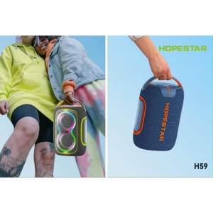 SY HOPESTAR H59 ลำโพงบลูทูธ เสียงดีเบสแน่น ดังกระหึ่ม กันน้ำระดับ IPX6 แท้ 100%
