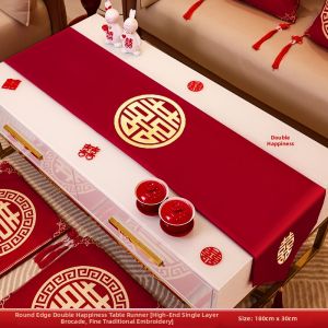 XIKUNLE | Red Wedding Decorative Tablecloth for Arrangement