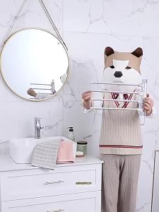 Rotating Multi-bar Bathroom Towel Hanger