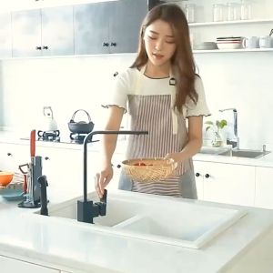 Tạp dề kẻ chống thấm nước tạp dề kẻ có chỗ lau tay hai bên