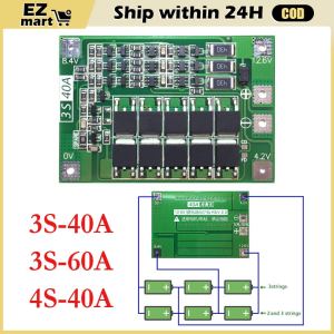 3s/4s/5s Bms 12v 16.8v 21v 3.7v 100a Li-ion Lmo Ternary Lithium Battery Protection Circuit Board Li-polymer Balance Charging