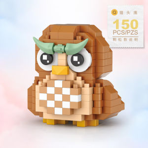 Bandai | Cute Marine Animals Building Blocks Kit Turtles Dolphins Crabs Fish Clownfish Octopus Bricks Model Toy for Kids Girl