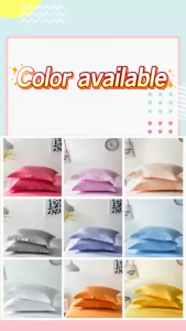 Flash Sale 100% Pure Cotton Pillow case - Skadi Bedding 2 Pieces Solid Color Deluxe Hotel Home Resort Standard Envelope Style PC002 Hypoallergenic Pillowcase Best Gift For King Queen Double Single Size Bed Sheet Clearance Sale