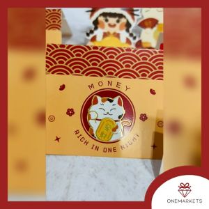 Kertas Imlek Buat Cemilan - Aksesoris Kertas Souvenir LL231