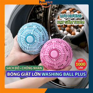 Bóng Giặt Sạch Quần Áo Chống Nhăn Lớn Washing Ball Plus Banh TPE Hạt Gốm Thơm 1000 Lần Giặt Đồ Sản Phẩm Giặt Anion Cho Gia Đình - Lazada