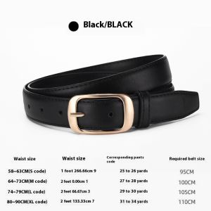 เข็มขัดหนังสังเคราะห์เก๋ไก๋และซับซ้อนแบบวินเทจน์สำหรับผู้หญิง  เหมาะสำหรับความสง่างามในชีวิตประจำวัน  มีสีดำคาราเมลและสีน้ำตาล