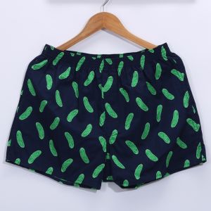 Arrow Pants Mens Pure Cotton Loose Breathable Underwear Young Middle-Aged and Elderly Summer Thin Sports Shorts Home Pants Pajama Pants