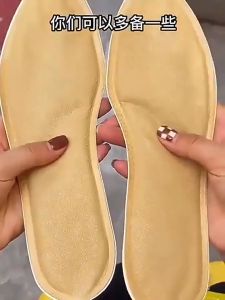 Lót Giày Ngải Cứu Gừng Giữ Ấm Chân Combo 3 Đôi Tự Phát Nhiệt Khử Mùi Giày Hút Ẩm Thoáng Khí Size 36-45